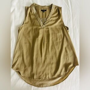 Alfani Tan V-Neck Tank Top